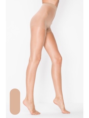 Penti Fit 15 Kumral Ten Rengi Külotlu Çorap