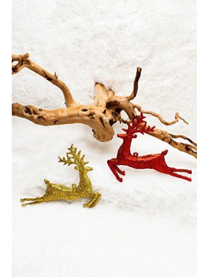 Mistique Home Run Geyik Ağaç Süsü 2'li