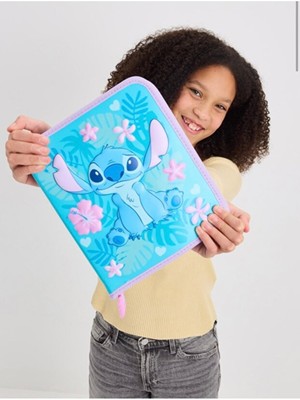 Smiggle Smıggle Stitch Zip It Kırtasiye Hediye Seti – Turkuaz / Lisanslı Disney Stitch