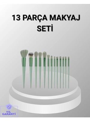 SHC4200 13 Parça Makyaj Fırça Seti – Ergonomik, Dökülme Yapmayan, Taşınabilir