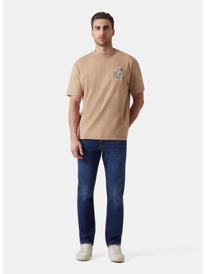 Guess Lacivert Erkek Slim Fit Denim Pantolon M5BAS2D0582-TTWE Finnley Erkek Slim