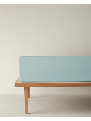 English Home Novella Lastikli Çarşaf Açık Mavi 160X200 cm Belirtilmemiş Kumaş Özellikleri