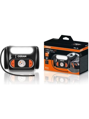 Osram 12V Lastik Şişirme Hava Kompresörü 120W (0-100 Psı / 0-6.9 Bar / 4 Dk) (Analog)