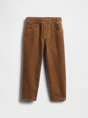 Gap Erkek Bebek Açık Kahverengi Corduroy Pull-On Baggy Pantolon