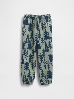 Gap Erkek Bebek Yeşil Relaxed Logo Pull-On Jogger Eşofman Altı