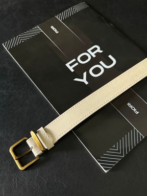 Fiori Antik Kare Tokalı Köprülü Kadın Kemeri, Pantolon Kemeri, Ceket Kemeri, Elbise Kemeri