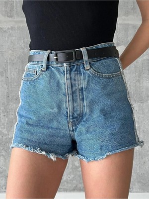 Fiori Dikdörtgen Kaplama Tokalı Ince Kadın Pantolon Kemeri, Ceket Kemeri, Gömlek Kemeri