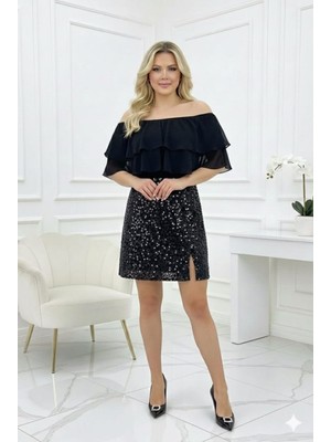 Florance Tekstil Büyük Beden Zoya Abiye