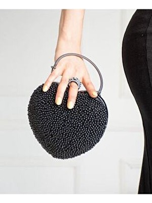 Çanta Trend Kalpli Kadın Abiye Çanta