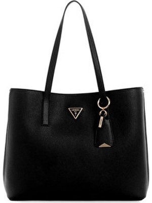 Guess Kadın Merıdıan Iı Gırlfrıe Omuz Çantası -BG697423 Logolu Ergonomik Tasarım ve Çoklu İç Bölme