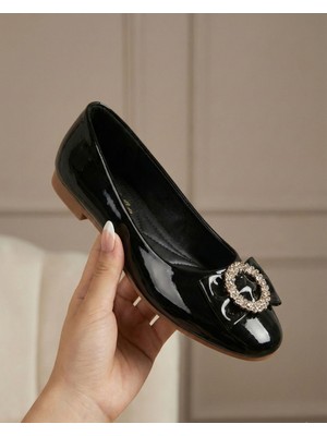 Slipcat Kadın Günlük Rahat Güneş Aksesuarlı Kadın Babet