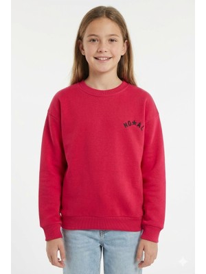 Crassi Kız Çocuk Bluz Baskılı Kışlık 3 Ip Şardonlu