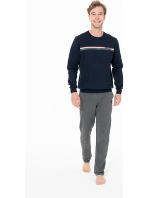 U.s. Polo Assn. U.s. Polo Assn. Erkek Lacivert Ev Giyim-Lacivert-3xl