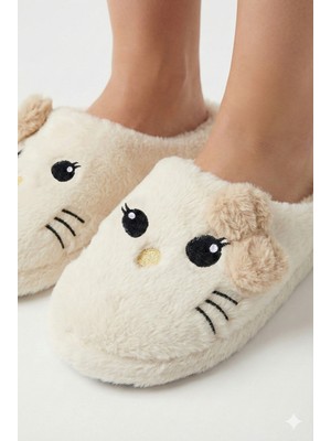 Stwenn Pofuduk Hayvan Figürlü Panduf Kadın Ev Teliği