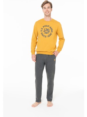 U.s. Polo Assn. U.s. Polo Assn. Erkek Hardal Ev Giyim-Hardal-2xl