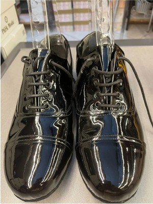 Bitangosu Siyah Rugan Erkek Yeni Rahat Kalıp Tango, Dans ve Slon Ayakkabısı