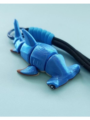 Anahtarlık Çanta Süsü Büyük Çekiç Başlı Köpek Balığı Oynar Eklem Oyuncak Yılbaşı Doğum Günü Hediye