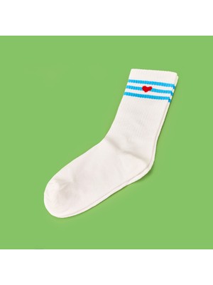 Evidea Soft Line Çorap - Ekru