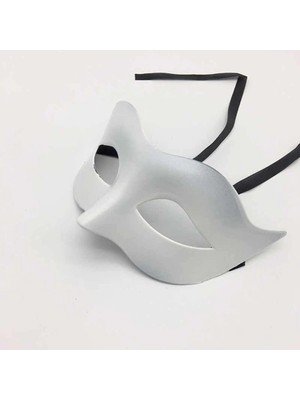 BT Teknik Balo Parti Maskesi Beyaz