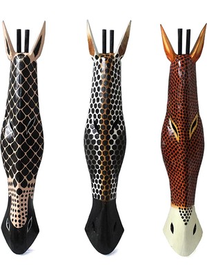 BT Teknik Ahşap Zebra Mask 1 Metre.