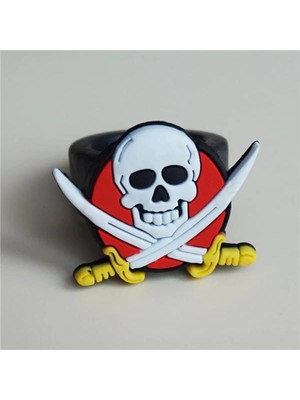 BT Teknik Korsan Kılıçlı Çocuk Uyumlu Plastik Korsan Yüzüğü