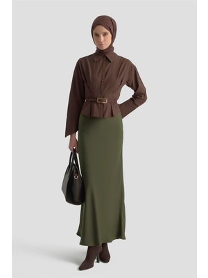 Armine Saten Etek Yağ Yeşili