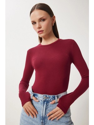 Parmak Geçmeli Bluz