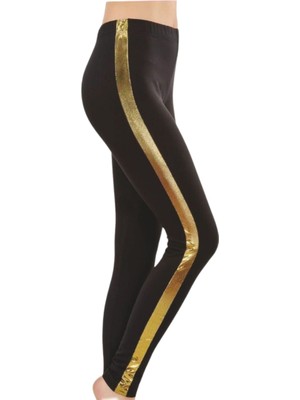 Lonca Tekstil Kadın Şeritli Tayt