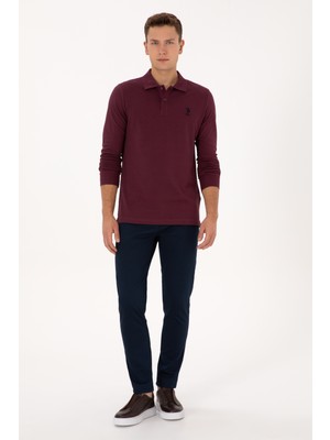 U.s. Polo Assn. Erkek Lacivert Pantolon (Kanvas-Chino) 50316835-VR033