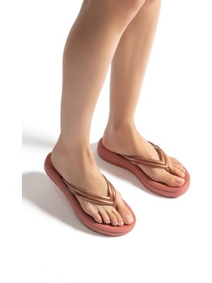 Azaleia Jo Kadın Parmak Arası Terlik Bronz 35/40