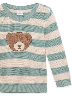 Layette Bg Store Erkek Bebek Çizgili Kazak