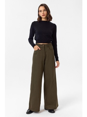 Tiffany & Tomato Bol Paça Gabardin Pantolon