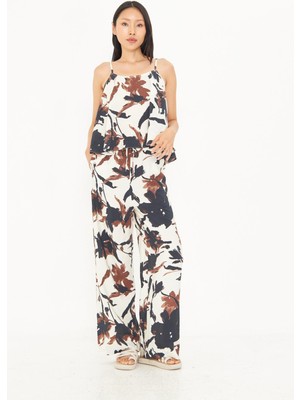 Tiffany & Tomato Desenli Modal Pantolon