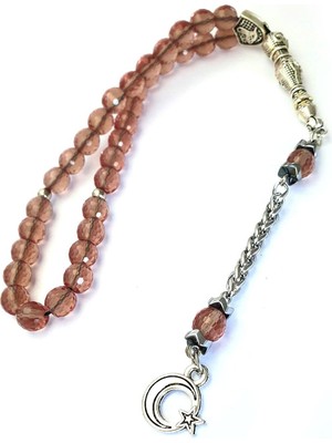 Renk Değiştiren Sultan Taşı Çelik Püsküllü Tesbih