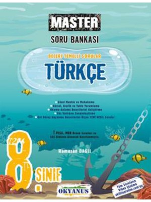 Heppy 8. Sınıf Türkçe Master Soru Bankası Okyanus