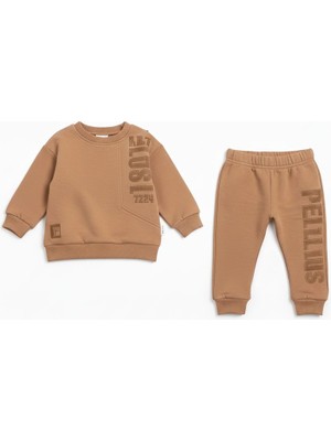 Butik Erkek Bebek %100 Pamuklu Alt - Üst 2'li Takım