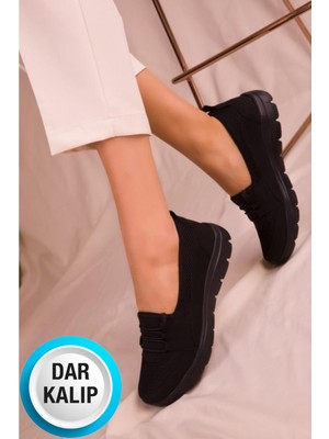 Nmoda Kadın Sneaker Rahat Taban Günlük Ayakkabı Kadın Babet