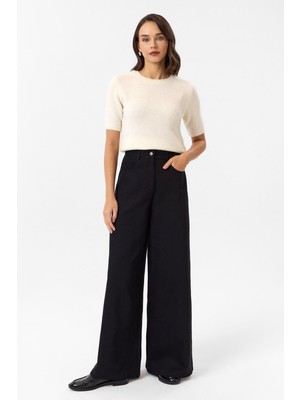 Tiffany & Tomato Bol Paça Gabardin Pantolon