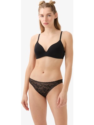 Blackspade Kadın Lazer Kesim Sütyen 1665 - Siyah