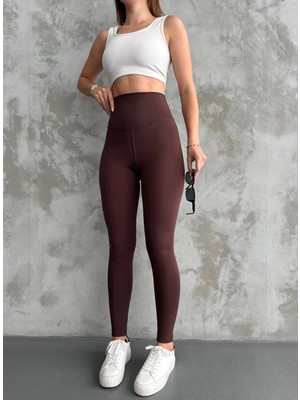 My Berk Yüksek Bel Toparlayıcı ve Incelten Şardonlu Kışlık Korse Tayt