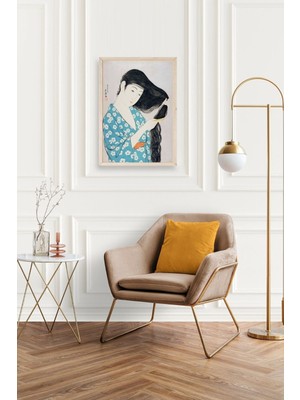 Marsilyan Hashiguchi Goyo Ahşap Çerçeveli Tablo 50 x 70