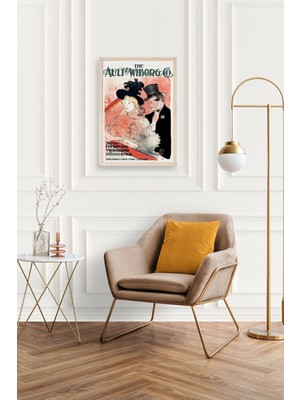 Marsilyan Ault Wiborg Ahşap Çerçeveli Tablo 50 x 70