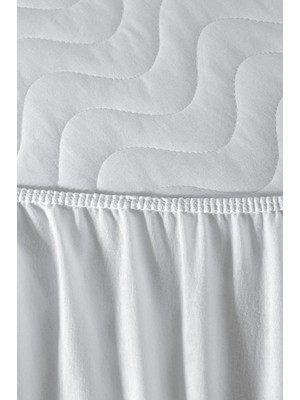 İlk El Grup Alez Kapitone Dört Köşe Lastik Yatak Koruyucu 160*200 cm