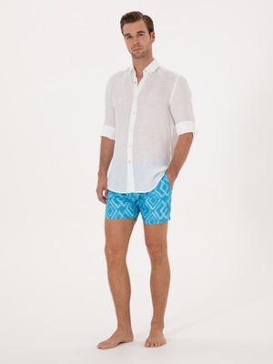 Cacharel Erkek Mavi Deniz Şortu 50302468-VR036