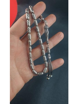 El Işi Tasarım 925 Ayar Gümüş Tesbih