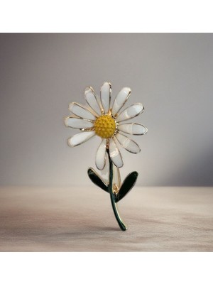 A Rose Jewelry Trendy Papatya Broş