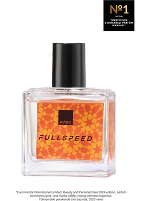 Avon Full Speed EDT 30 ml Erkek Parfüm Odunsu Meyvemsi Turunçgil Koku ile Enerjik