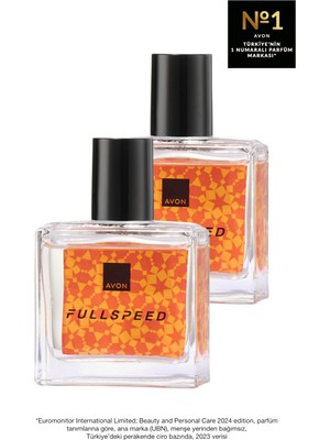 Avon Full Speed 30 Ml. Erkek Parfüm 2Li Paket