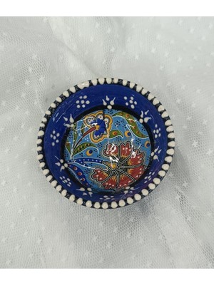 Çini 8 cm Çerezlik Kase Sosluk Sunumluk Kahvaltılık