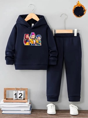 Machi Kışlık Kız Çocuk Eşofman Takımı Shuntrix 5 6 7 8 9 10 11 12 Yaş